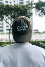 Load image into Gallery viewer, #CoffeeDriven Vinyl Cap (Army Green)