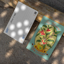 Load image into Gallery viewer, Alfajone: Postcard + Sticker Bundle