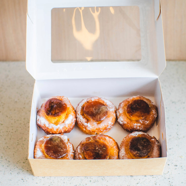 Mini Flan-Doughnuts (Box of 6)
